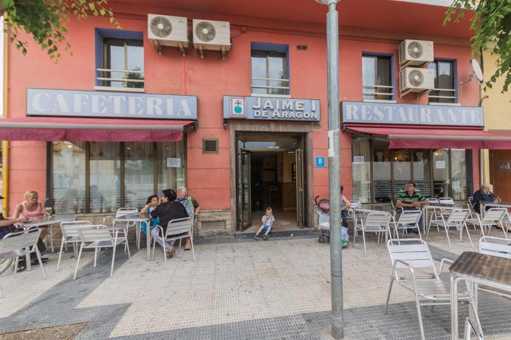 Hostal Jaime I Huesca Eksteriør bilde